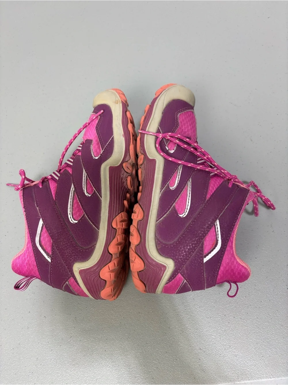 Merrell Kids' Pink Waterproof Hiking Boot Chameleon 7 Size 3.5 Girls Outdoor